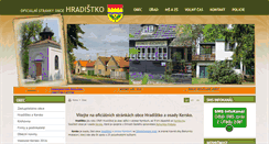 Desktop Screenshot of hradistko-kersko.cz